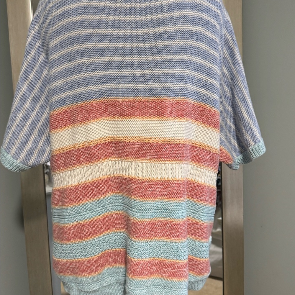 Women's Chaps Striped Multicolor Knit Sweater